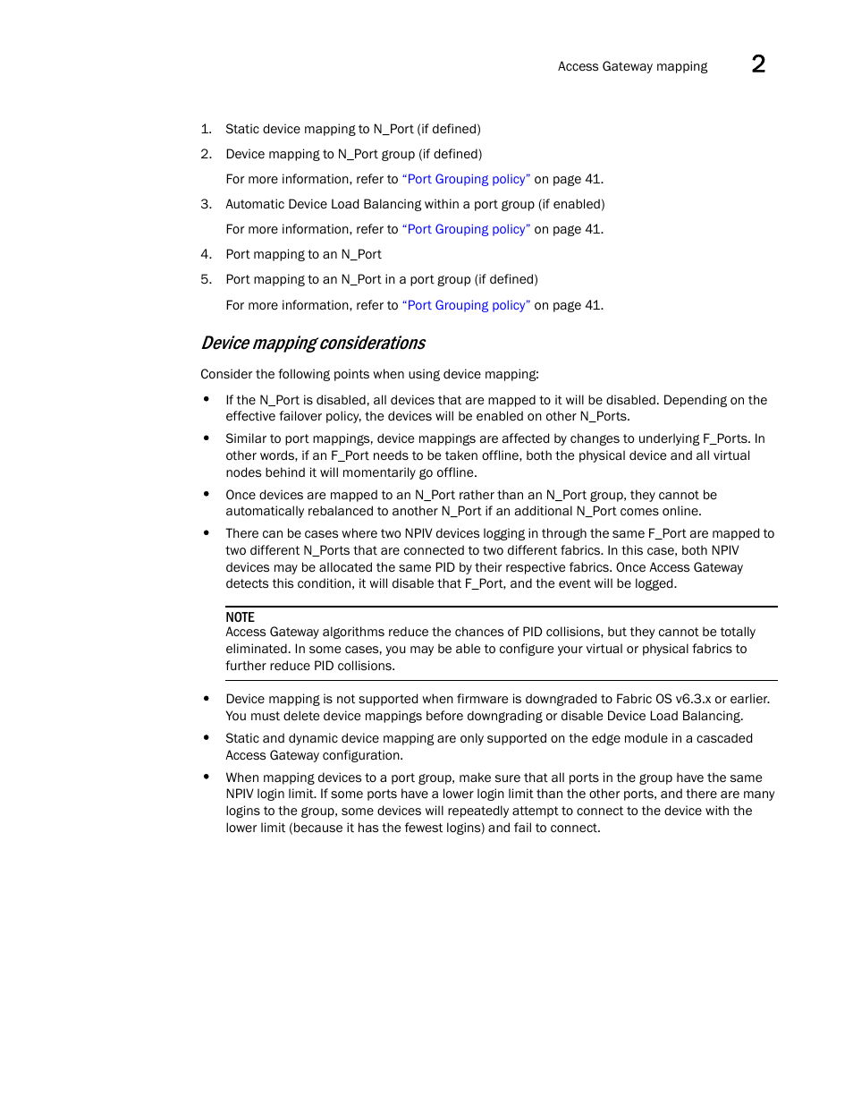 Device mapping considerations | Dell POWEREDGE M1000E User Manual | Page 49 / 108