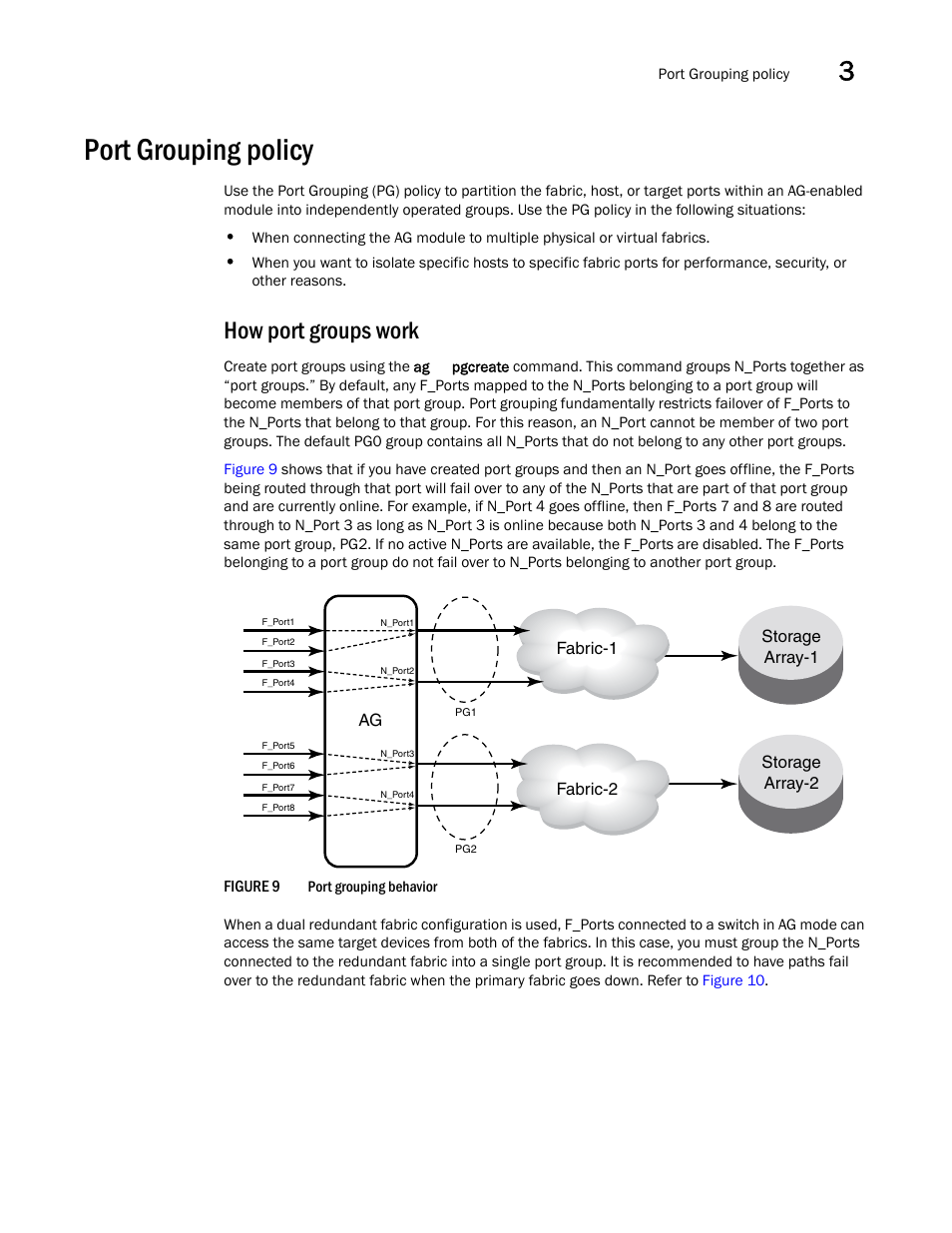 Port grouping policy, How port groups work, Figure 9 | Port, Grouping policy | Dell POWEREDGE M1000E User Manual | Page 61 / 108