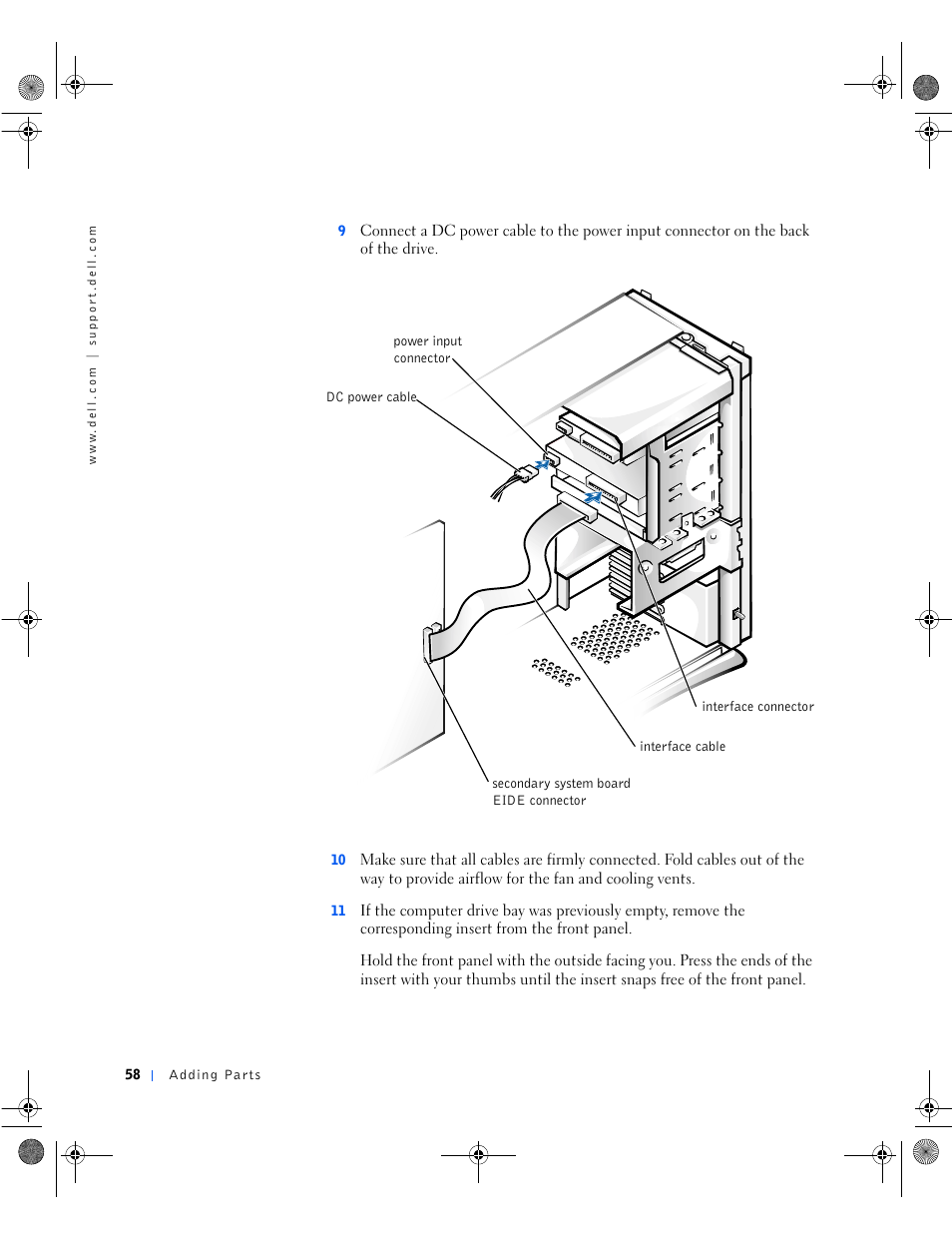 Dell Dimension 8100 User Manual | Page 58 / 84