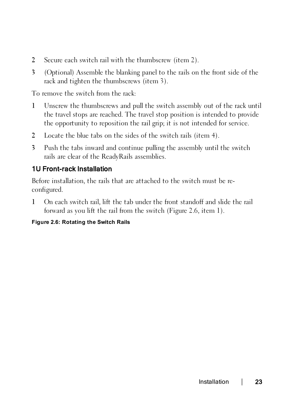 Rotatingswitchrails | Dell KVM 1082DS User Manual | Page 33 / 188