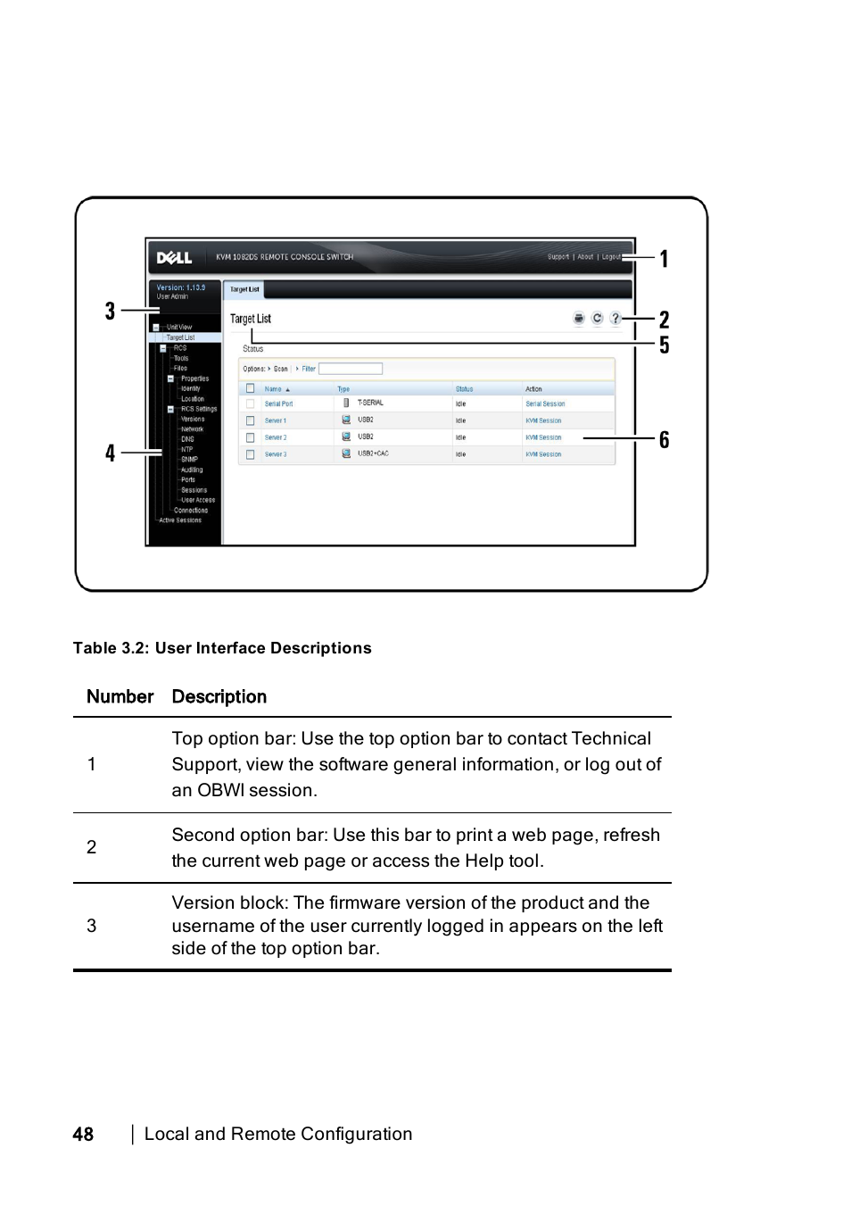 Dell KVM 1082DS User Manual | Page 58 / 188