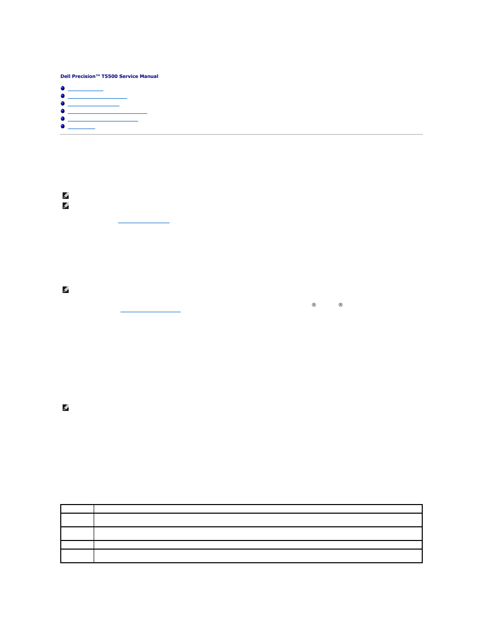 Diagnostics, Dell diagnostics, When to use the dell diagnostics | Starting the dell diagnostics from your hard drive, Dell diagnostics main menu | Dell Precision T5500 (Early 2009) User Manual | Page 9 / 80