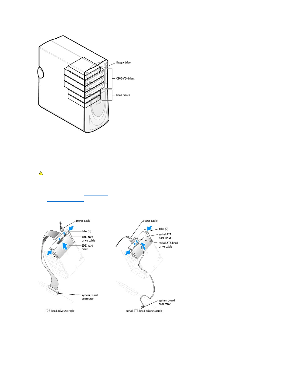 Hard drive | Dell XPS/Dimension XPS Gen 2 User Manual | Page 16 / 44