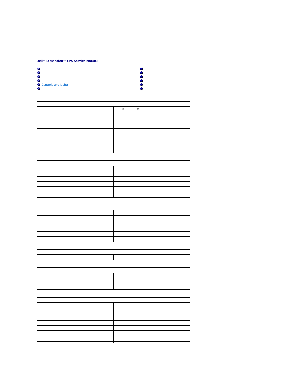 Technical specifications | Dell XPS/Dimension XPS Gen 2 User Manual | Page 31 / 44
