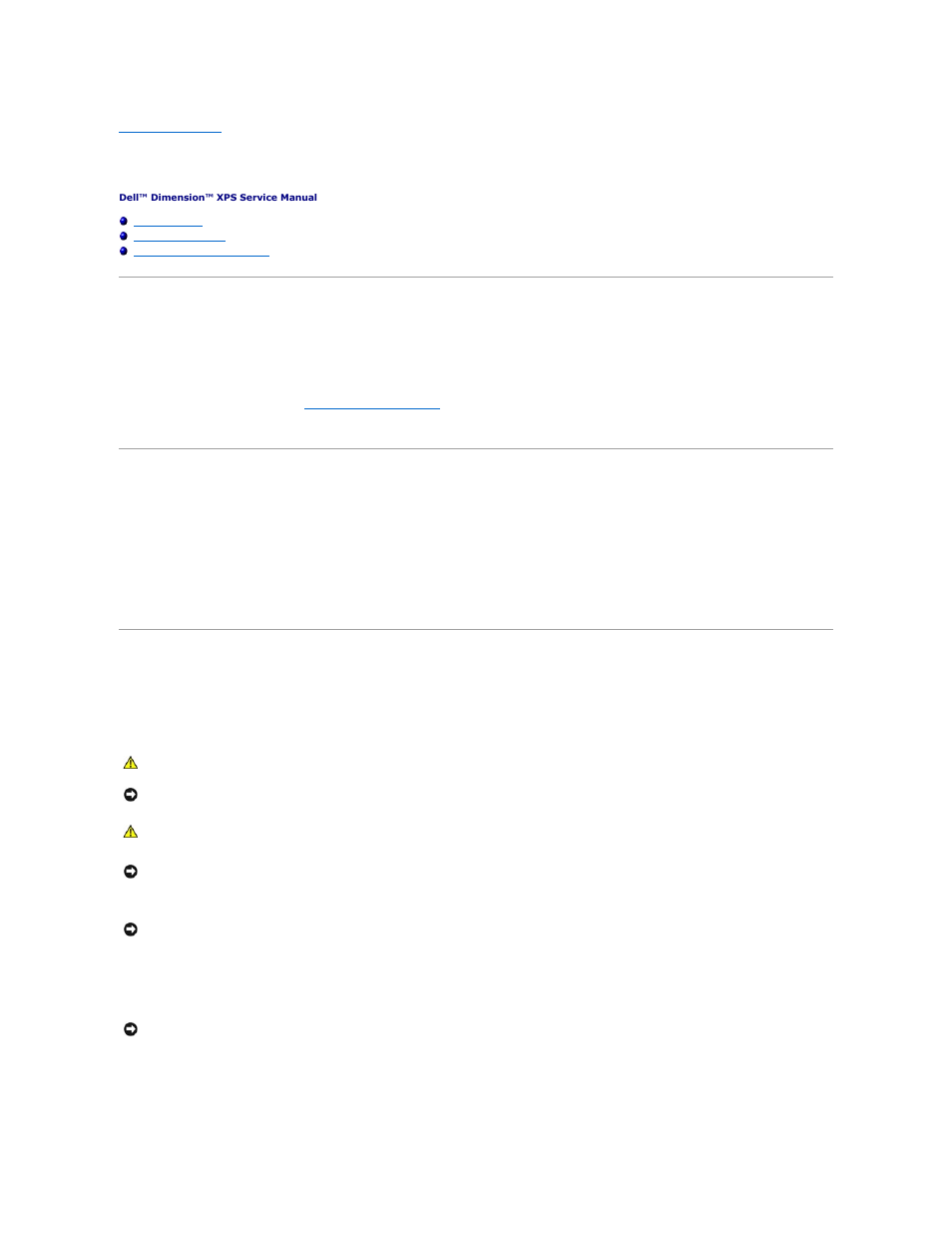 Before you begin, Getting started, Recommended tools | Shutting down your computer | Dell XPS/Dimension XPS Gen 2 User Manual | Page 6 / 44