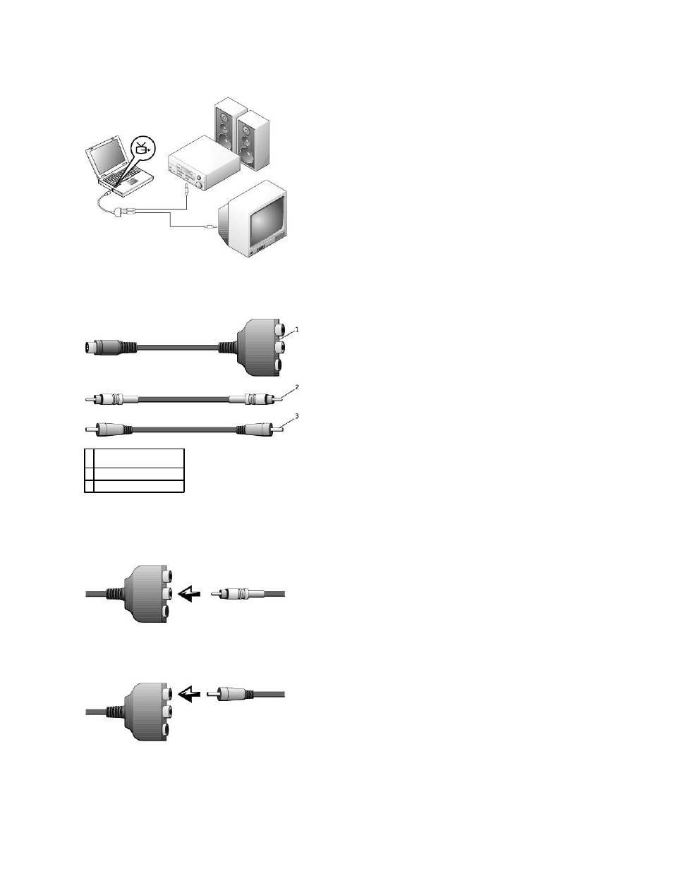 Enabling the display settings for a television, To ensure that the computer recognizes | Dell Latitude C840 User Manual | Page 105 / 119