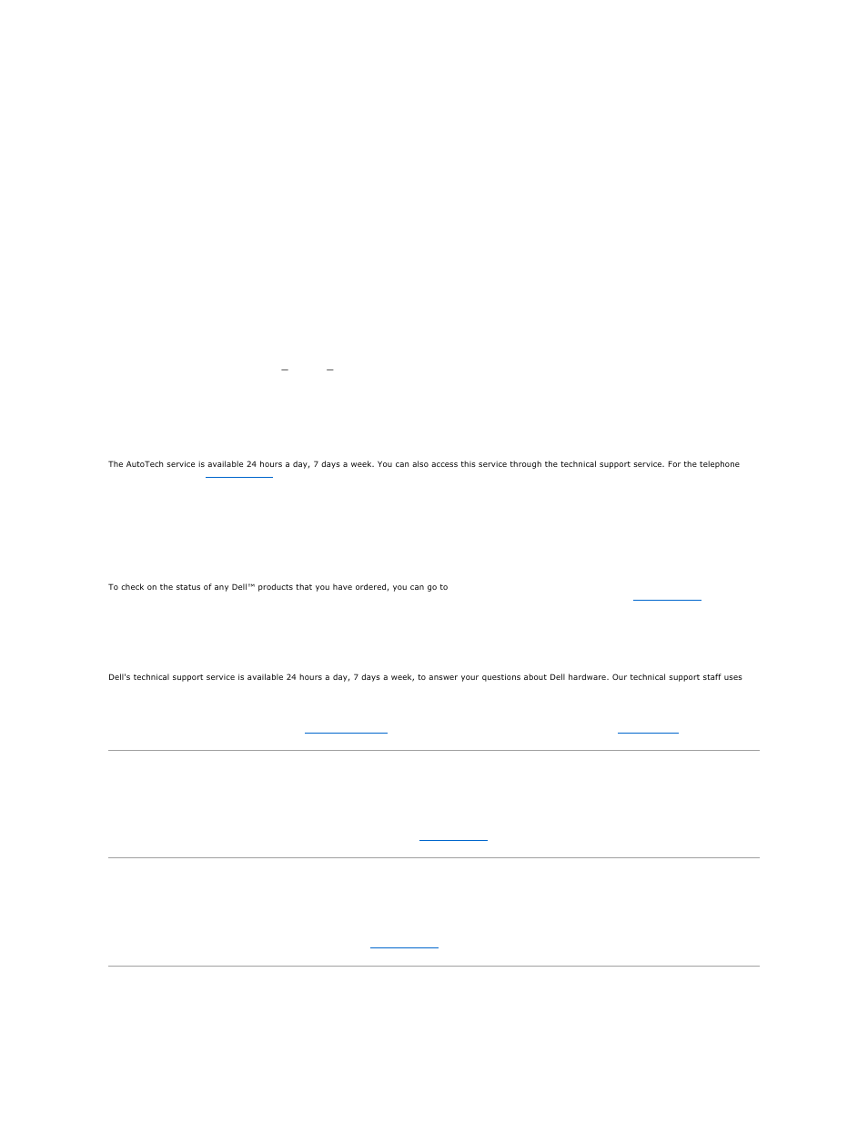 Problems with your order, Product information, Returning items for warranty repair or credit | Technical support service, Autotech service, Automated order-status service | Dell Latitude C840 User Manual | Page 41 / 119