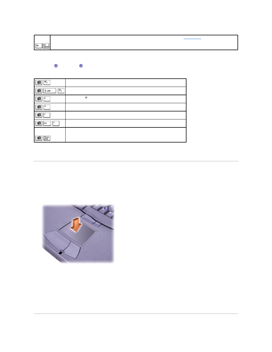 Touch pad | Dell Latitude C840 User Manual | Page 65 / 119