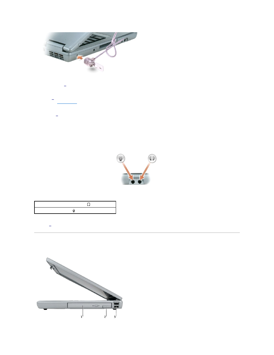 Right view, Infrared sensor, Ieee 1394 connector | Audio connectors, Pc card slot, Hard drive | Dell Latitude D510 User Manual | Page 4 / 107