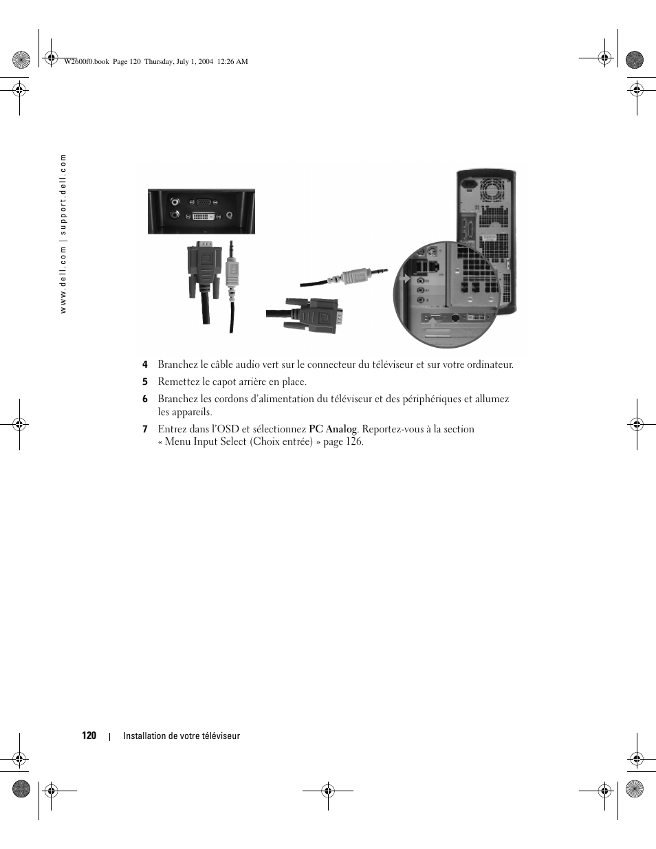 Dell LCD TV W2600 User Manual | Page 119 / 149