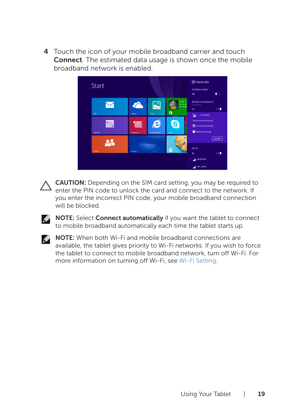 Dell Venue 8 Pro User Manual | Page 19 / 44