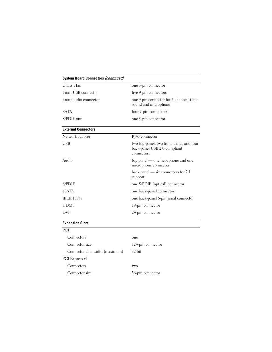 Dell Studio XPS 8100 (Late 2009) User Manual | Page 5 / 8