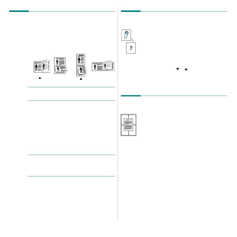 Printing on both sides of paper, Printing a reduced or enlarged document, Fitting your document to a selected paper size | Fitting your document to a selected paper | Dell 1235cn Color Laser Printer User Manual | Page 100 / 116