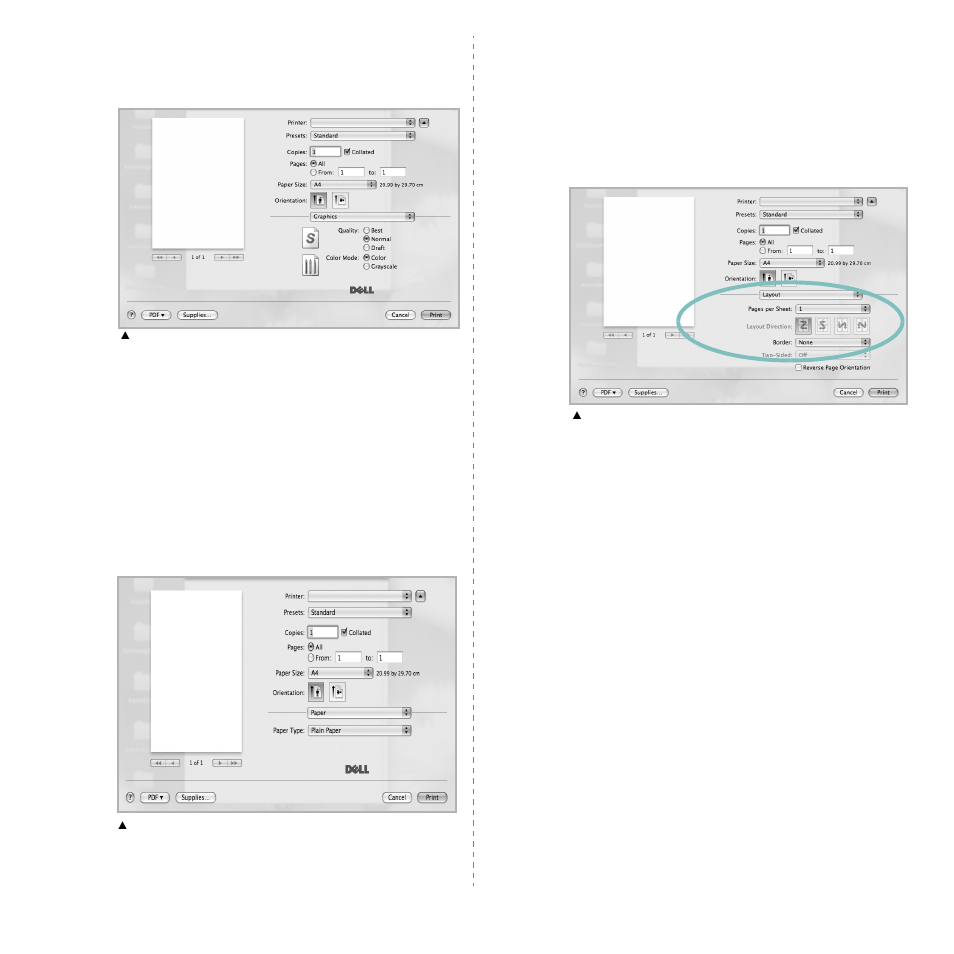 Printing multiple pages on one sheet of paper | Dell 1235cn Color Laser Printer User Manual | Page 112 / 116