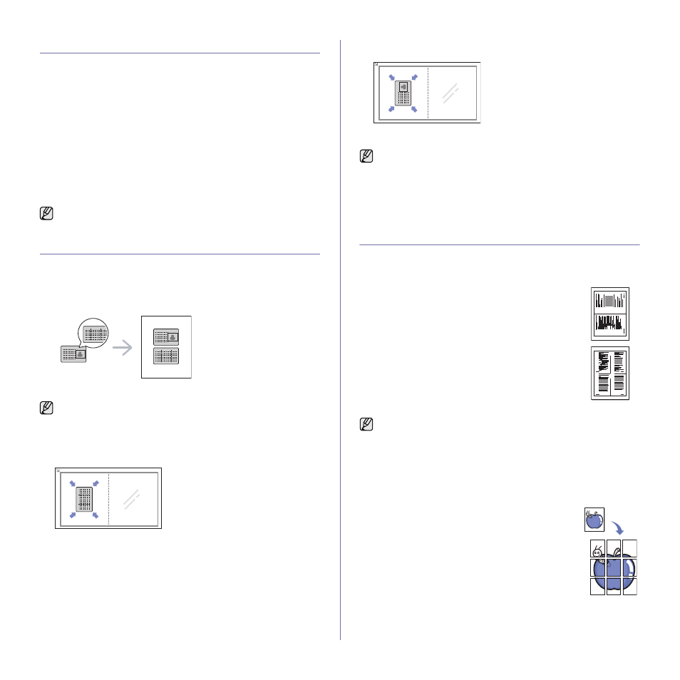 Changing the default copy settings, Id card copying, Using special copy features | Up or 4-up copying, Poster copying | Dell 1235cn Color Laser Printer User Manual | Page 31 / 116