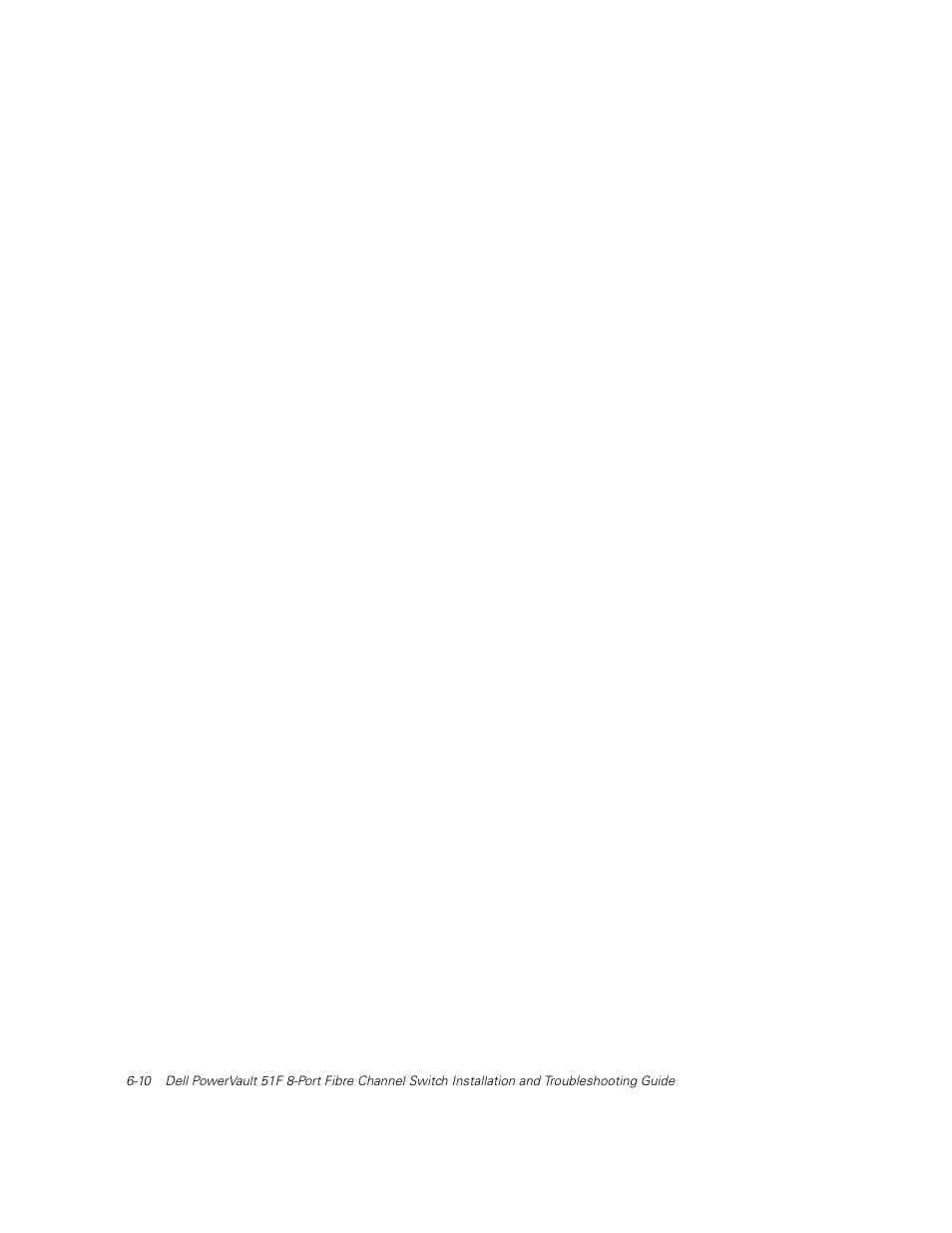 Dell PowerVault 51F (8P Fibre Channel Switch) User Manual | Page 118 / 156