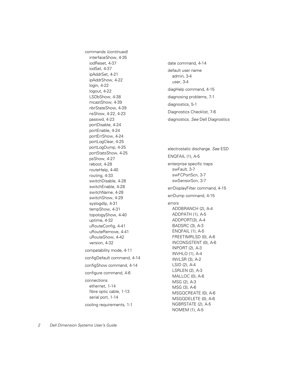Dell PowerVault 51F (8P Fibre Channel Switch) User Manual | Page 152 / 156