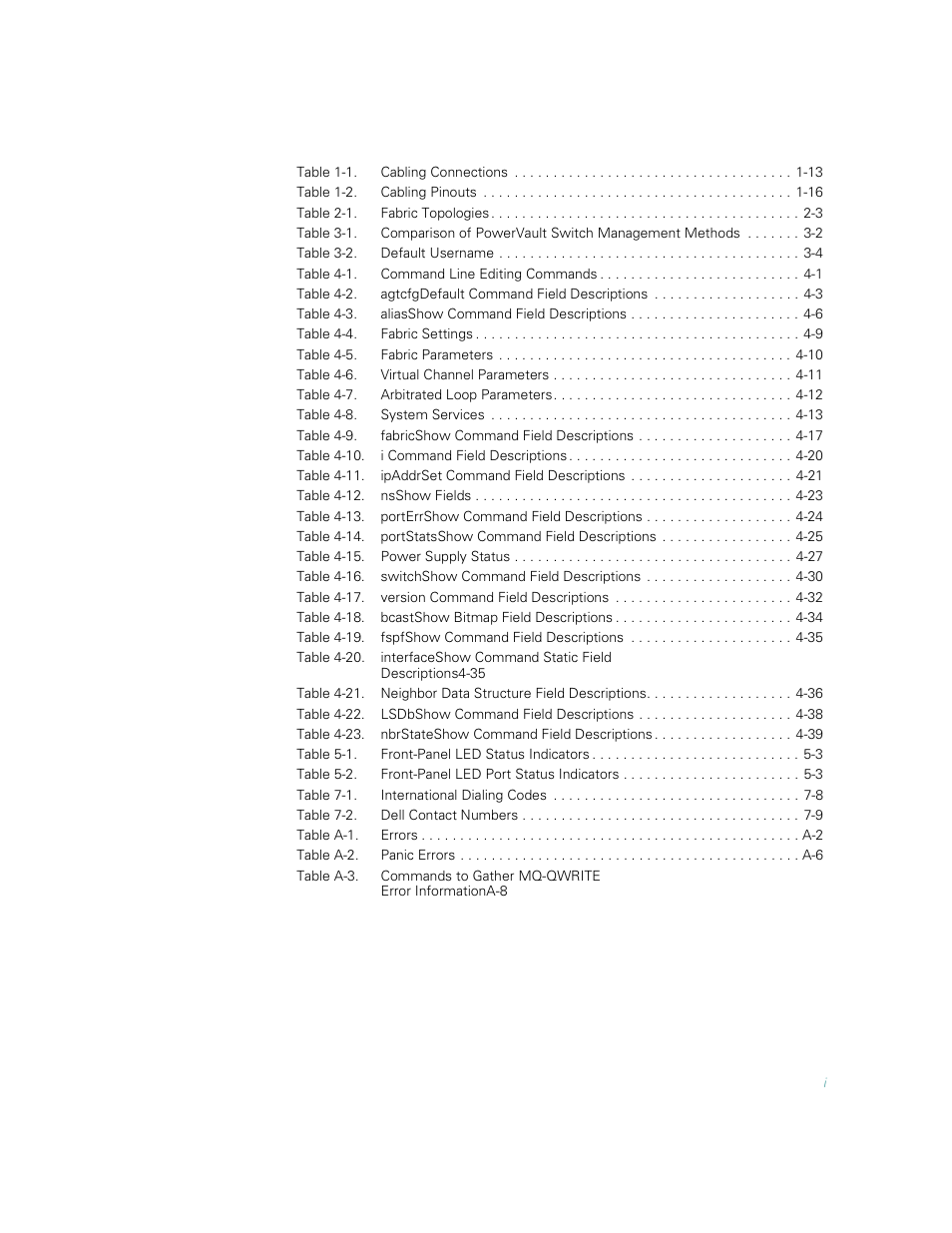 Dell PowerVault 51F (8P Fibre Channel Switch) User Manual | Page 27 / 156