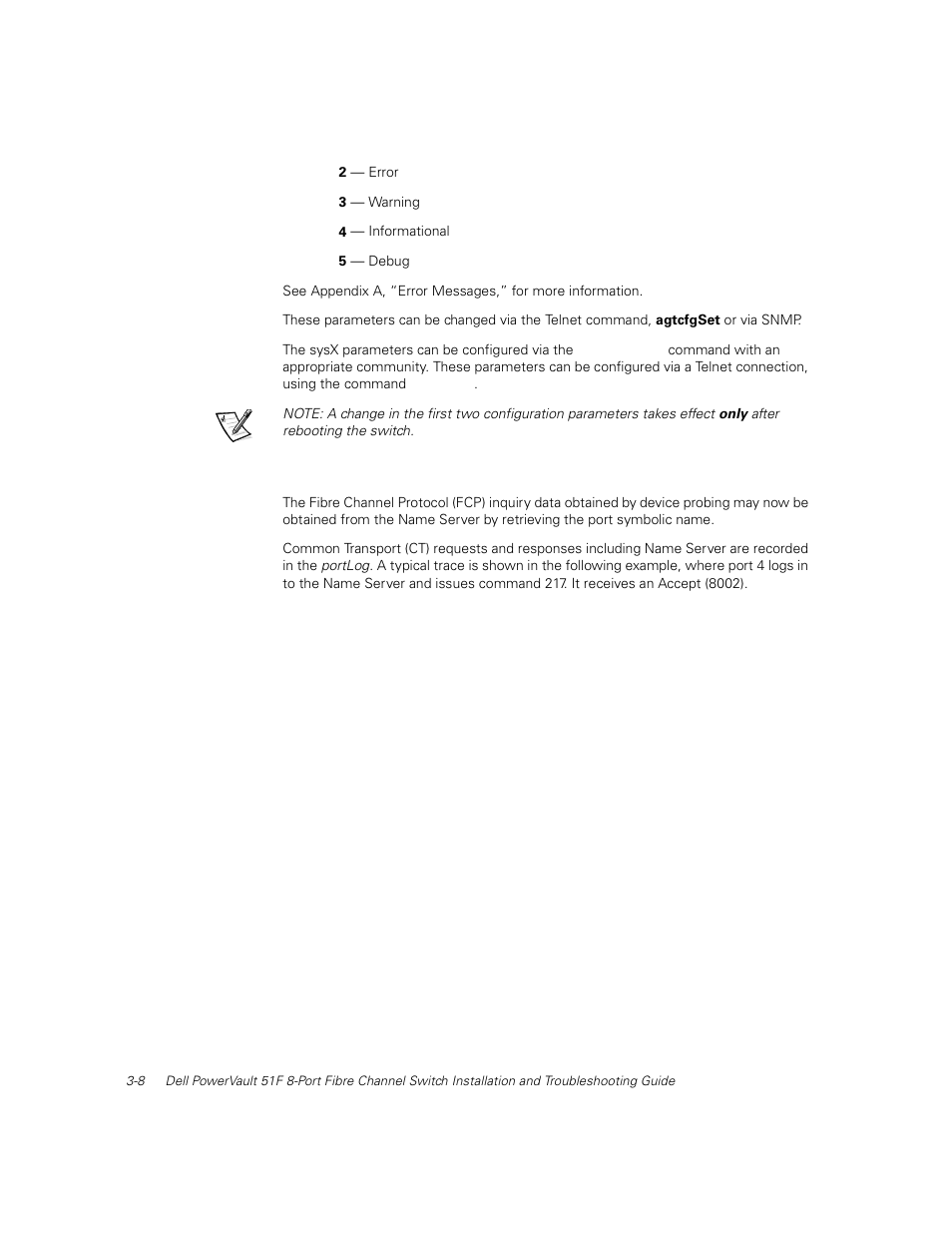 Name server, Name server -8 | Dell PowerVault 51F (8P Fibre Channel Switch) User Manual | Page 60 / 156