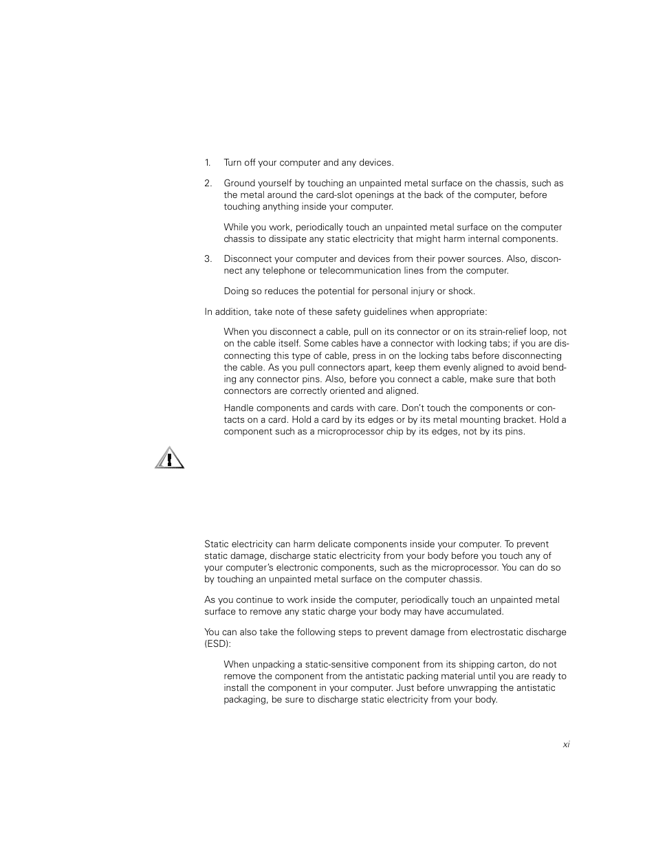 Protecting against electrostatic discharge | Dell PowerVault 51F (8P Fibre Channel Switch) User Manual | Page 9 / 156