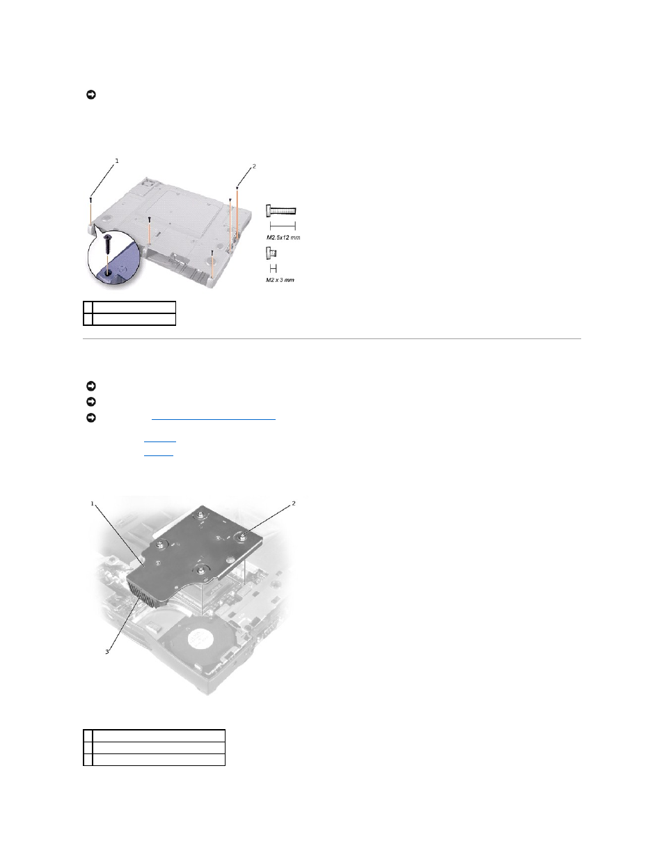 Microprocessor thermal cooling assembly | Dell Inspiron 4100 User Manual | Page 33 / 71
