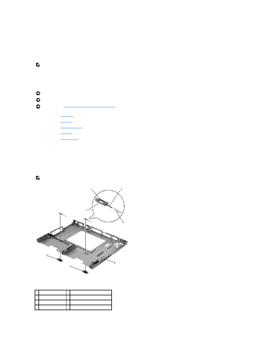 Replacing the battery and module bay latches | Dell Inspiron 4100 User Manual | Page 40 / 71