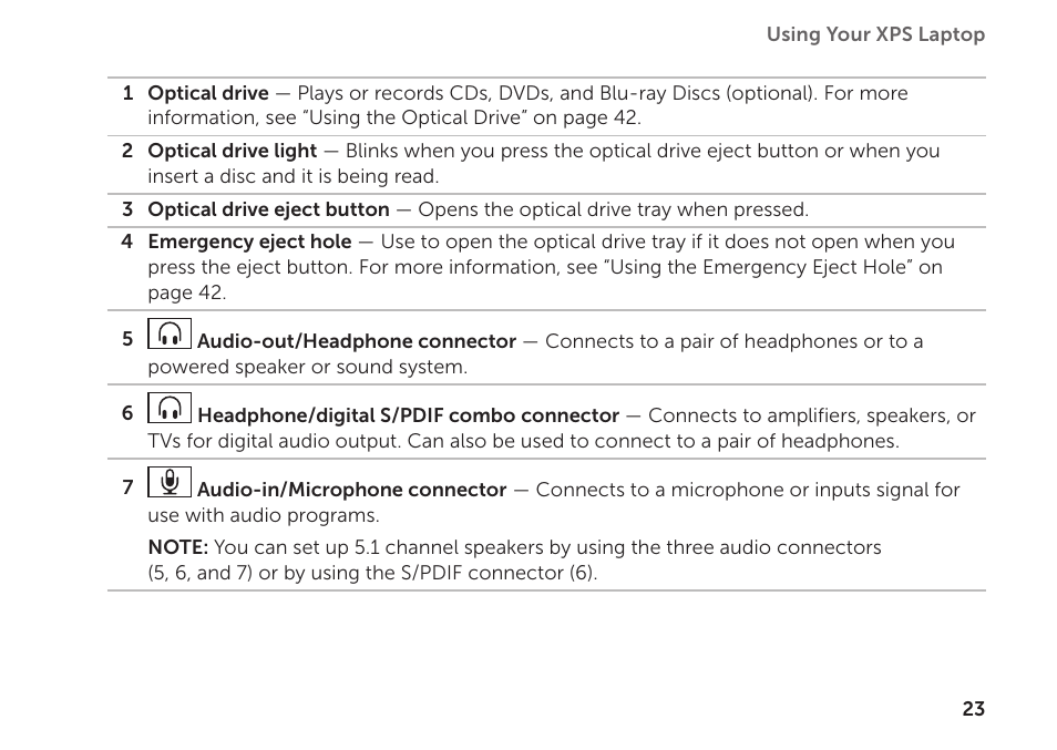 Dell XPS 17 (L701X, Late 2010) User Manual | Page 25 / 106
