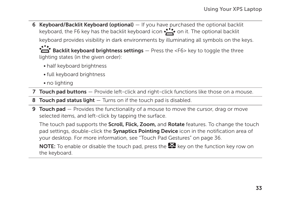 Dell XPS 17 (L701X, Late 2010) User Manual | Page 35 / 106