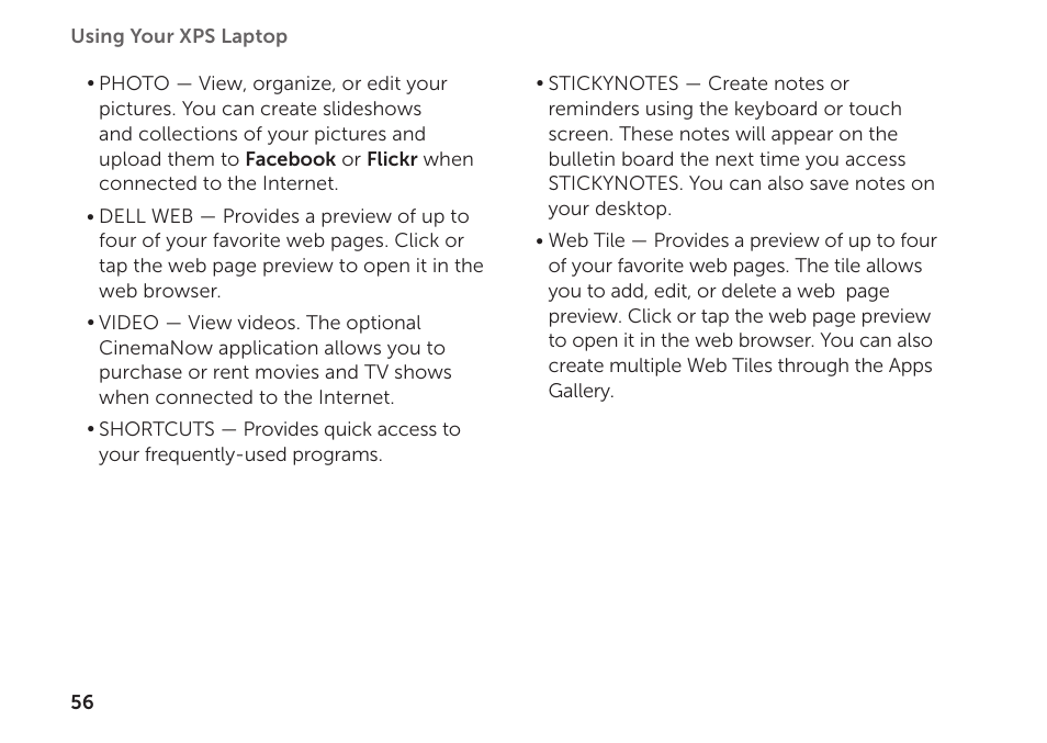 Dell XPS 17 (L701X, Late 2010) User Manual | Page 58 / 106