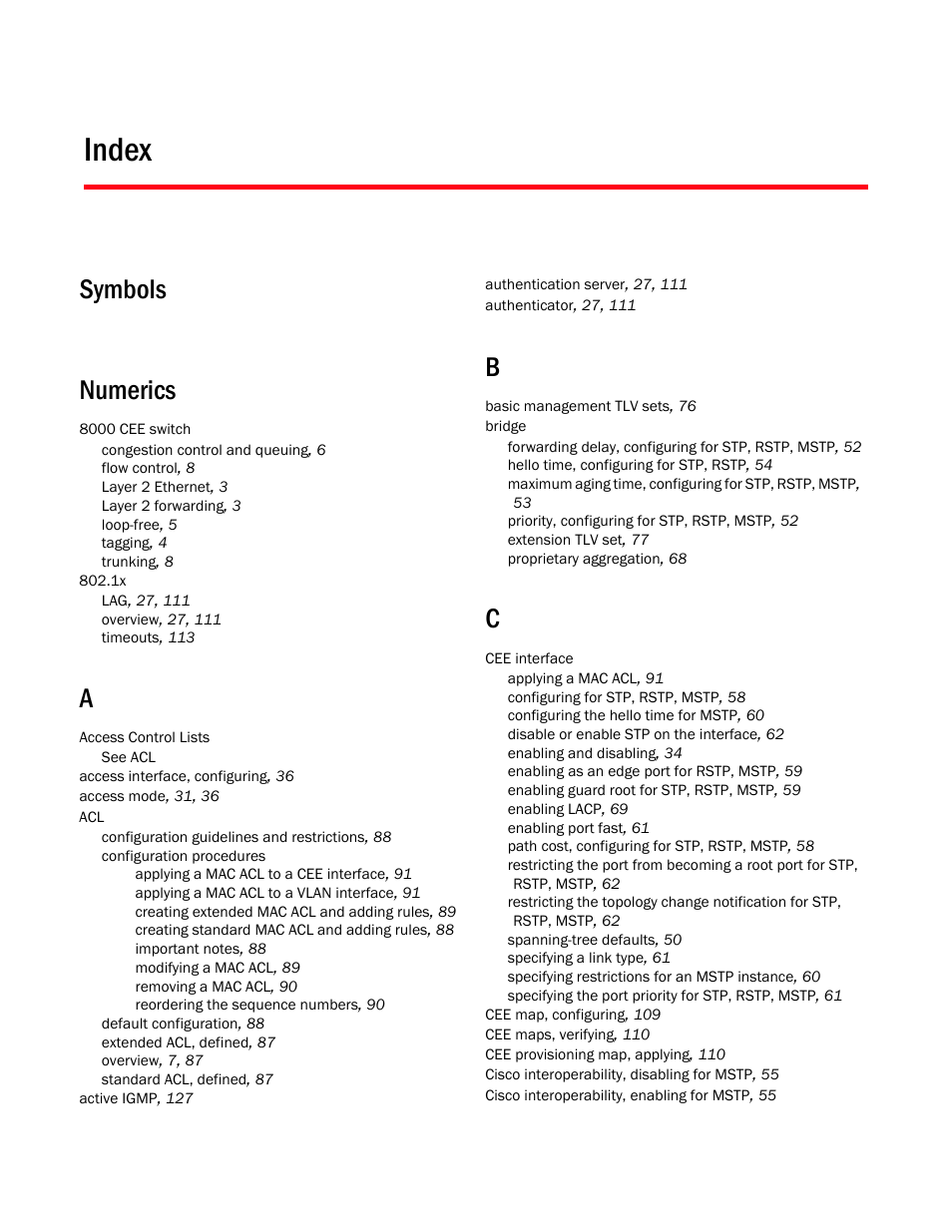 Index, Symbols numerics | Dell POWEREDGE M1000E User Manual | Page 163 / 168