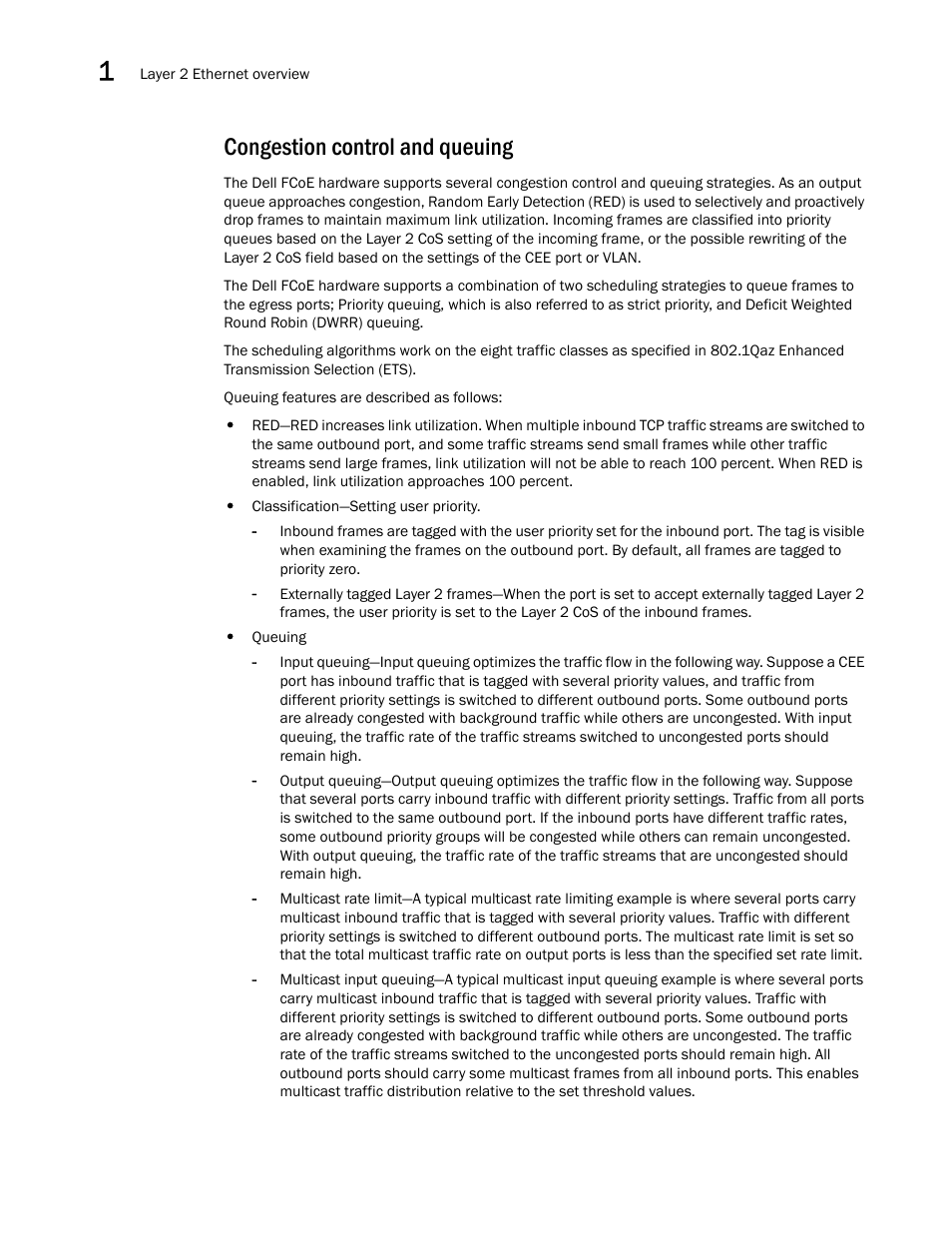 Congestion control and queuing | Dell POWEREDGE M1000E User Manual | Page 24 / 168