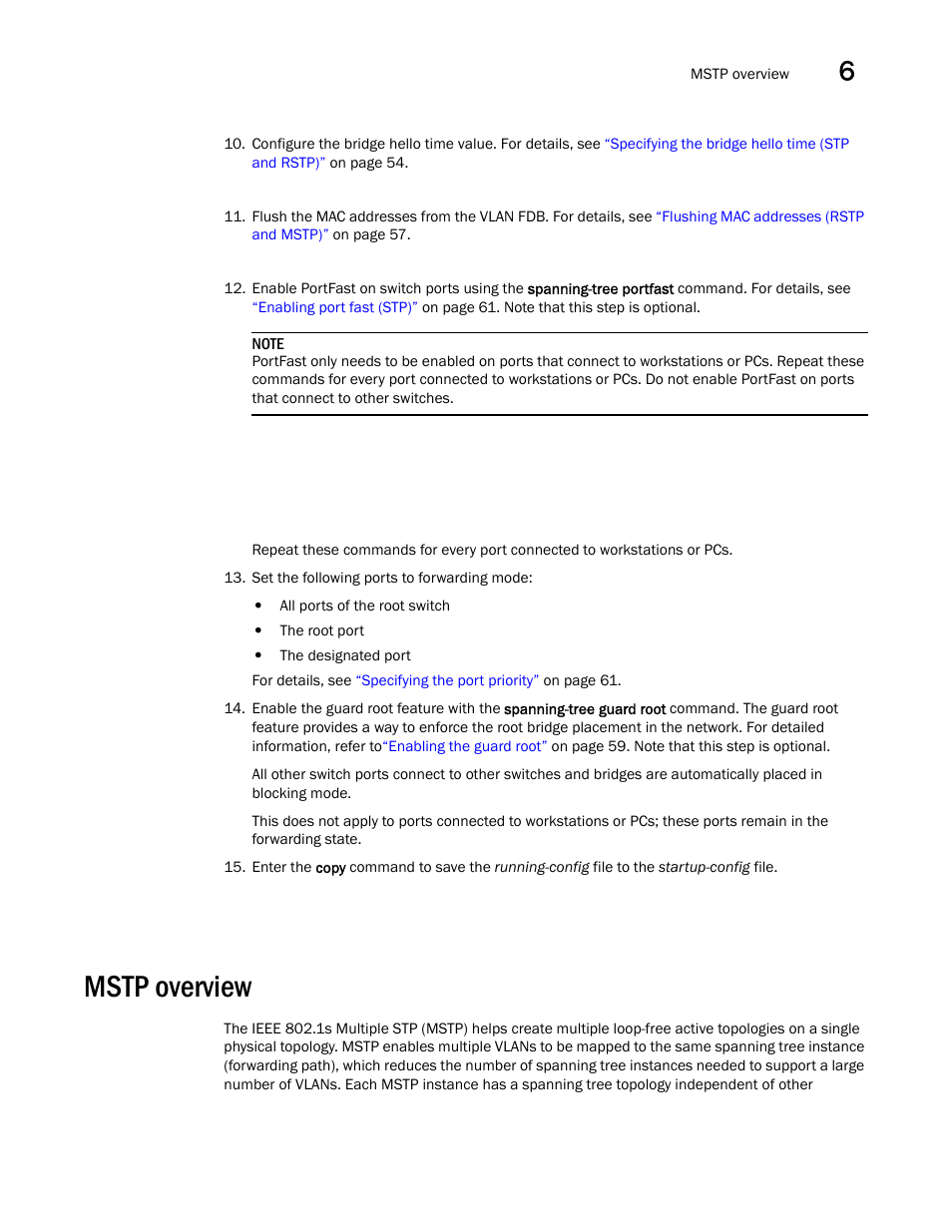 Mstp overview | Dell POWEREDGE M1000E User Manual | Page 65 / 168