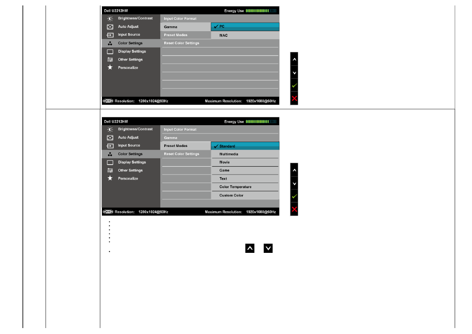 Dell U2212HM Monitor User Manual | Page 30 / 48