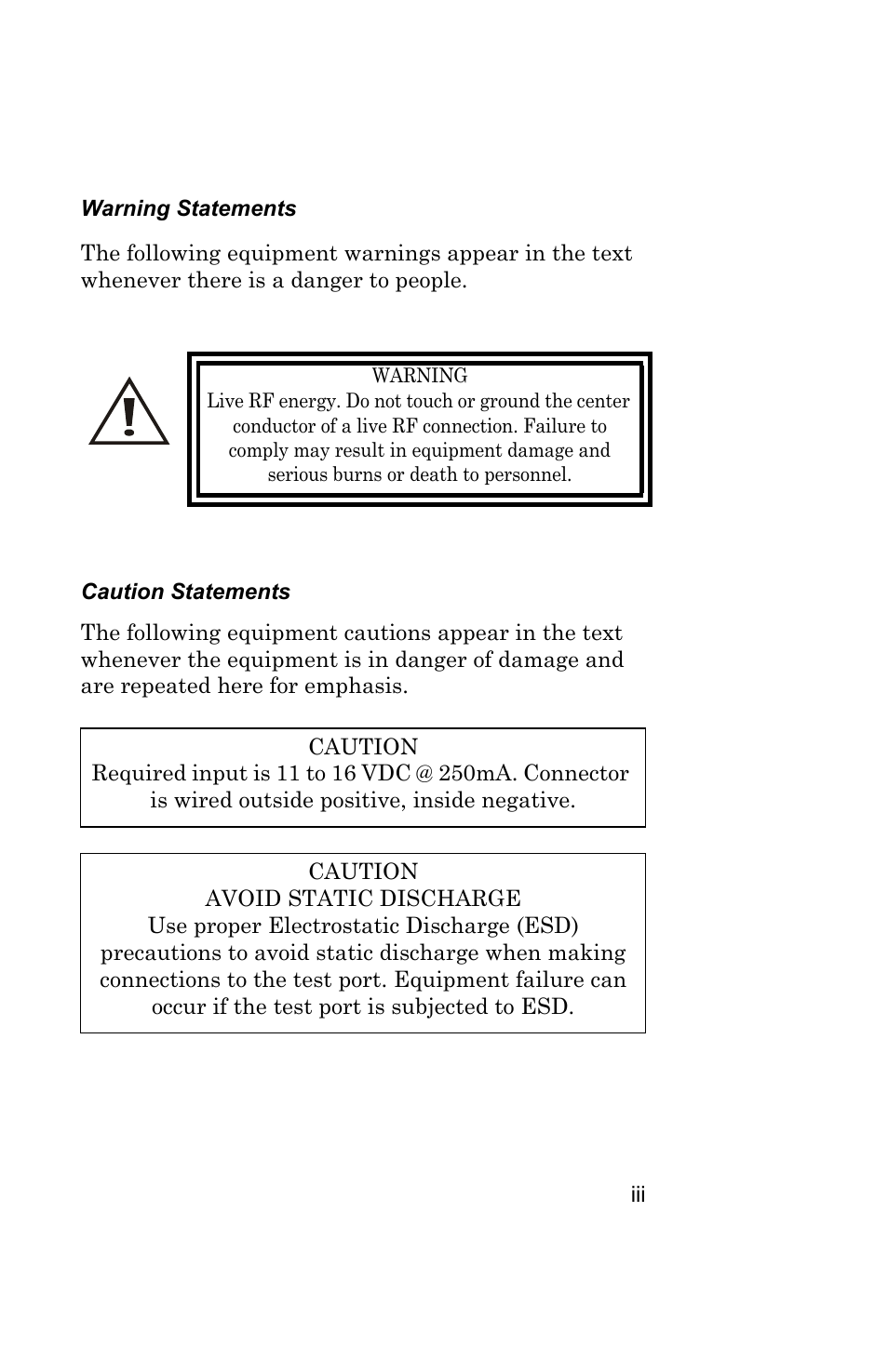 Bird Technologies AT-400 User Manual | Page 5 / 57