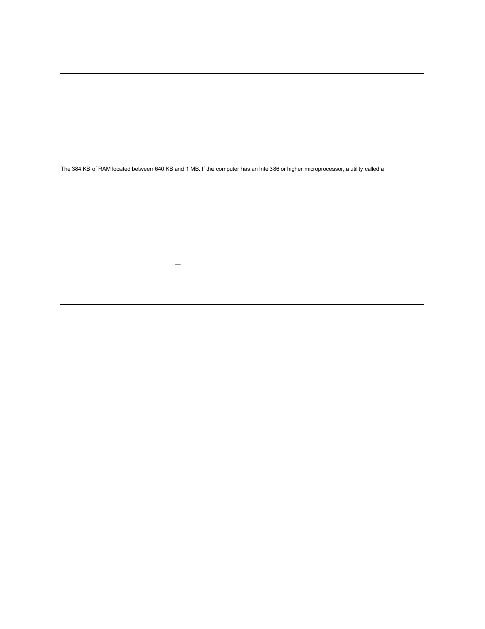 Extension of conventional memory. see also, Upper memory area | Dell Precision 420 User Manual | Page 55 / 136