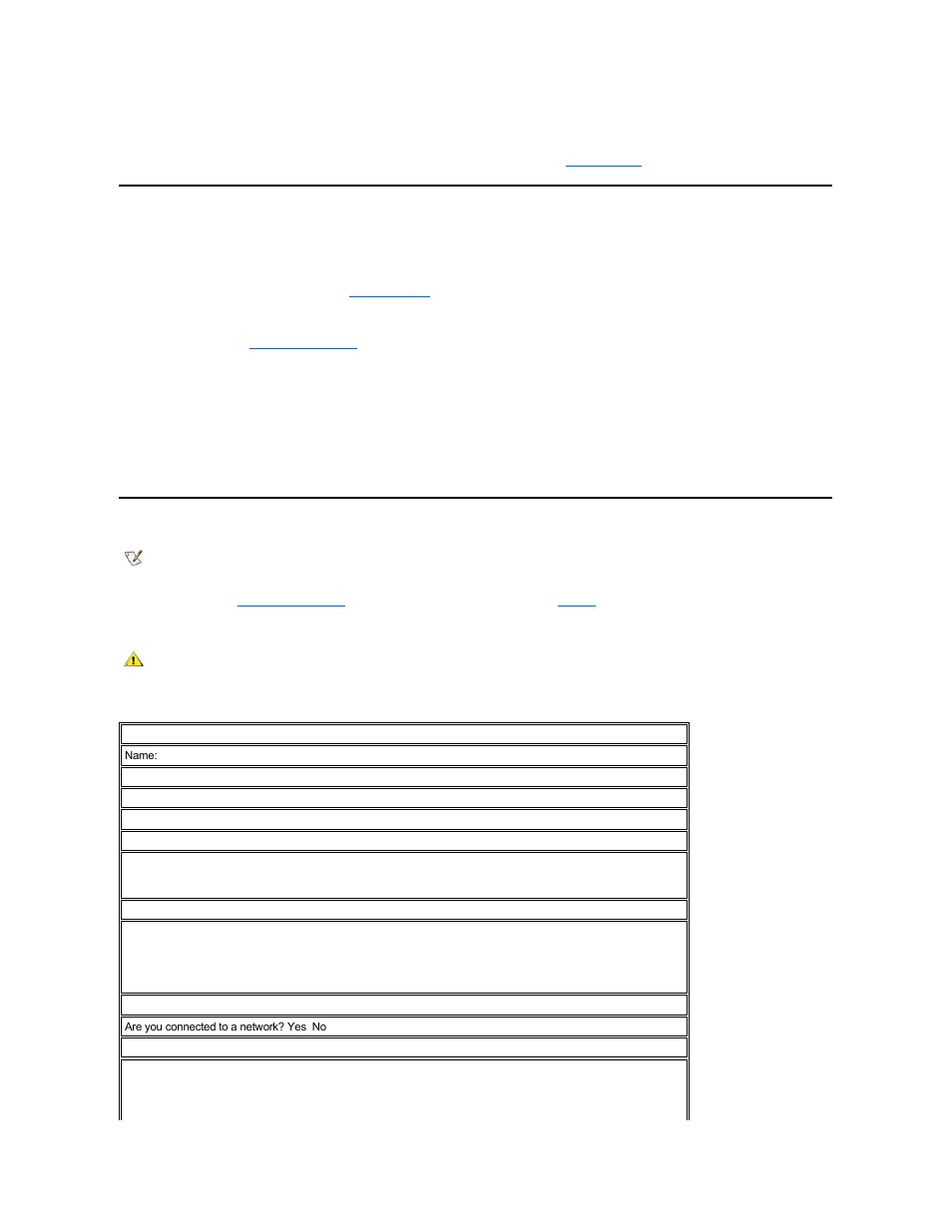 Make a copy of the, Diagnostics checklist, And fill it out | Before you call, Product information, Returning items for warranty repair or credit | Dell Precision 420 User Manual | Page 79 / 136