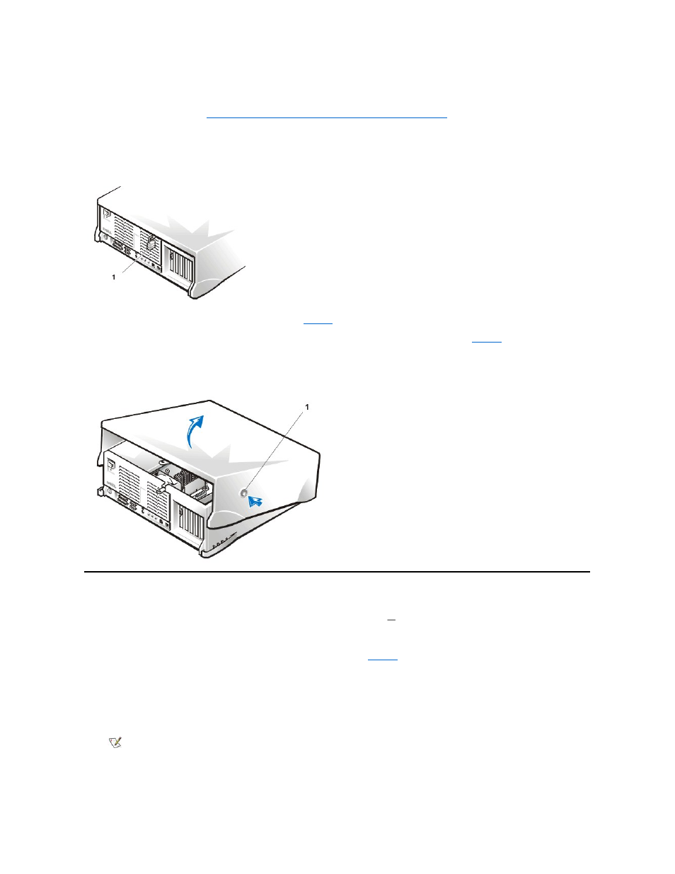 Removing the computer cover (desktop chassis), Replacing the computer cover (desktop chassis) | Dell Precision 420 User Manual | Page 82 / 136