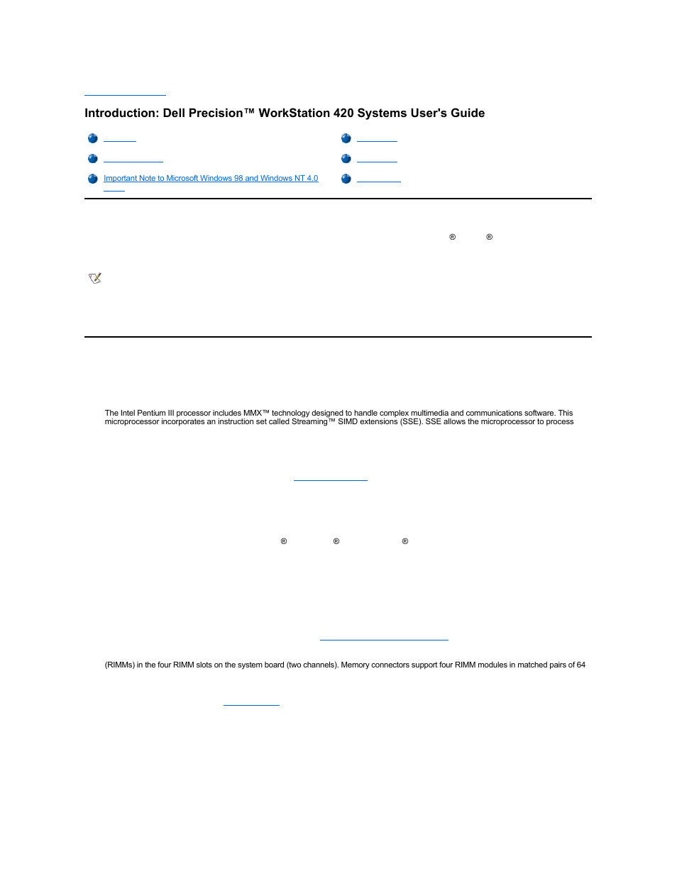 Dell Precision 420 User Manual | Page 96 / 136