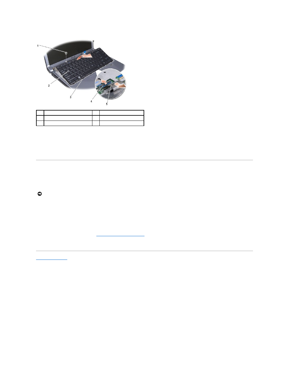 Replacing the keyboard | Dell Studio 1435 (Late 2008) User Manual | Page 27 / 41