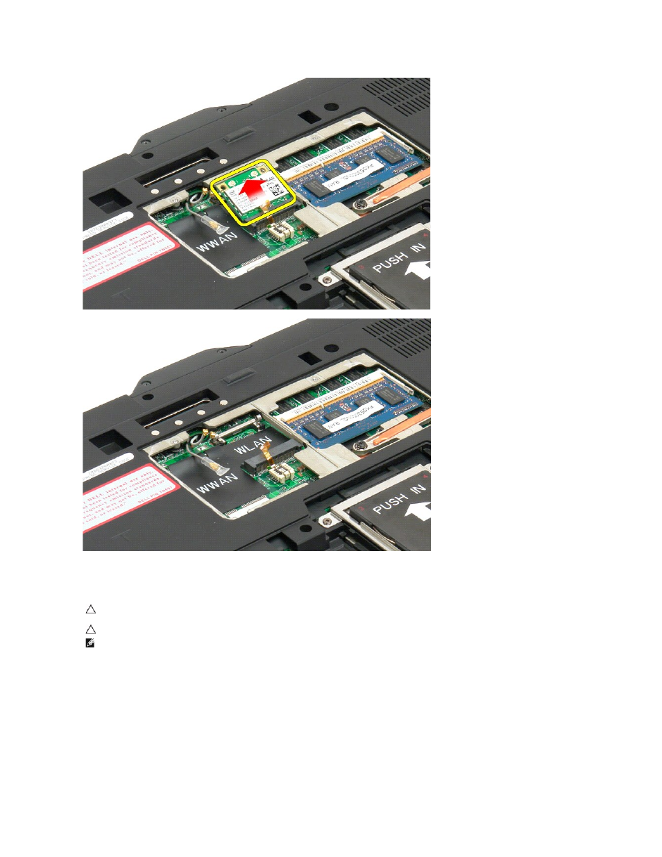 Replacing the mini-card | Dell Latitude XT2 (Early 2009) User Manual | Page 81 / 85