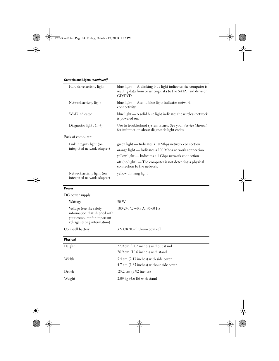 Dell OptiPlex 160 (Late 2008) User Manual | Page 6 / 8