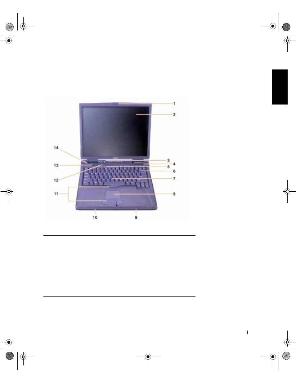 Computer components | Dell Precision M40 User Manual | Page 19 / 40