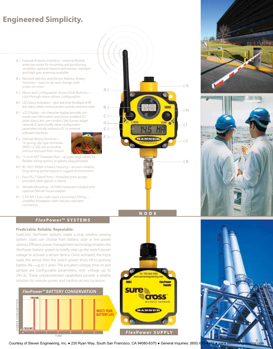 Engineered simplicity | Banner American Products Wireless Network User Manual | Page 9 / 32