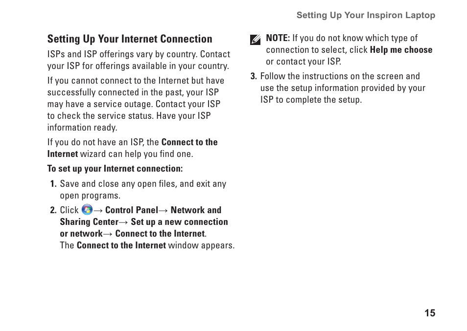 Dell Inspiron 13 (1370, Late 2009) User Manual | Page 17 / 78