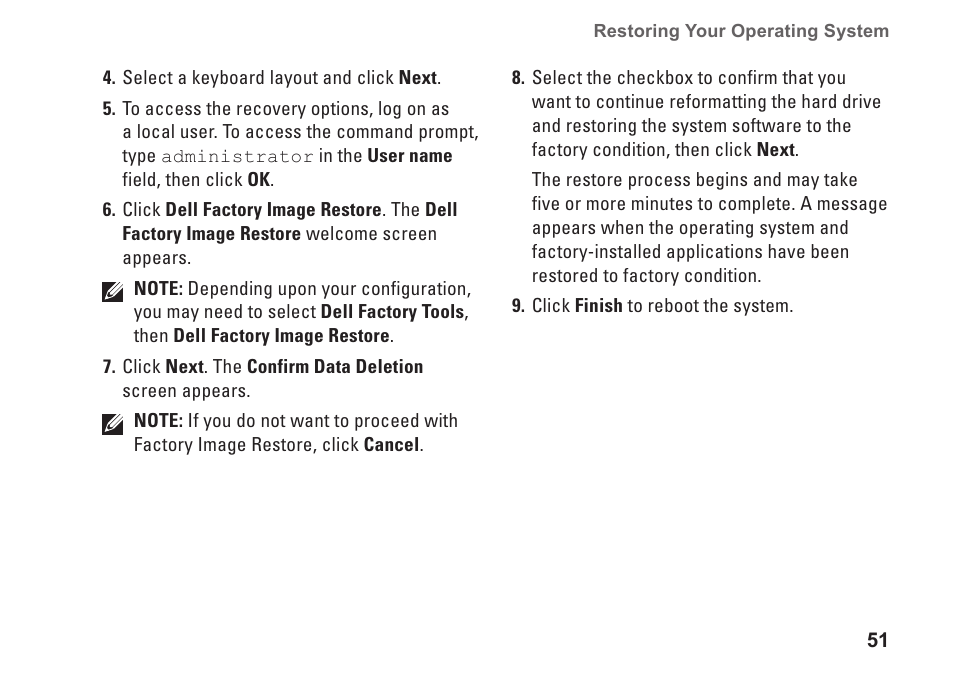 Dell Inspiron 13 (1370, Late 2009) User Manual | Page 53 / 78