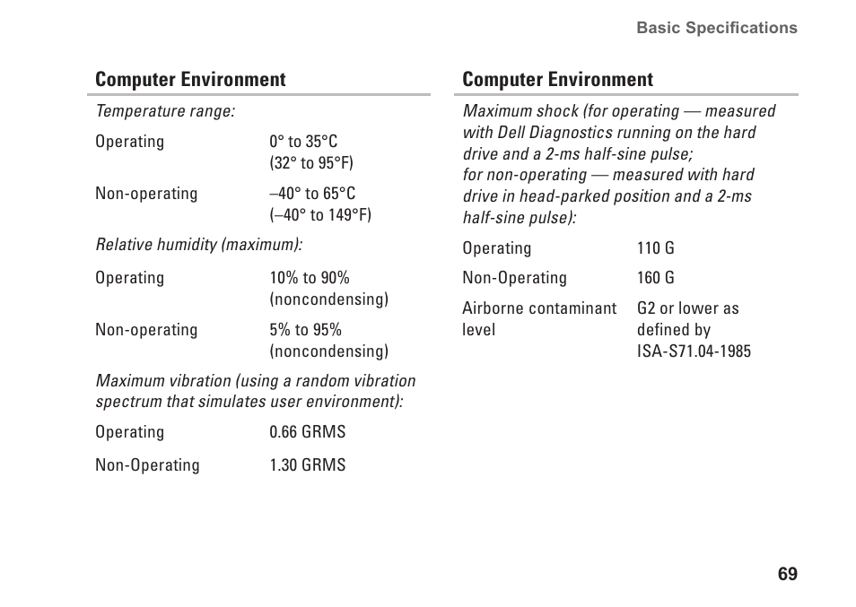 Dell Inspiron 13 (1370, Late 2009) User Manual | Page 71 / 78