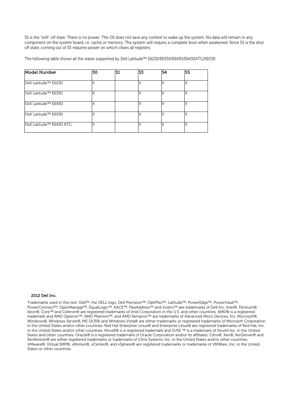 Dell Latitude E6330 (Mid 2012) User Manual | Page 3 / 3