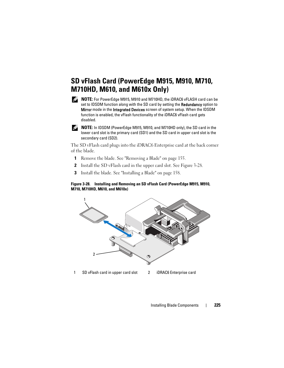 Dell PowerEdge M610x User Manual | Page 225 / 368