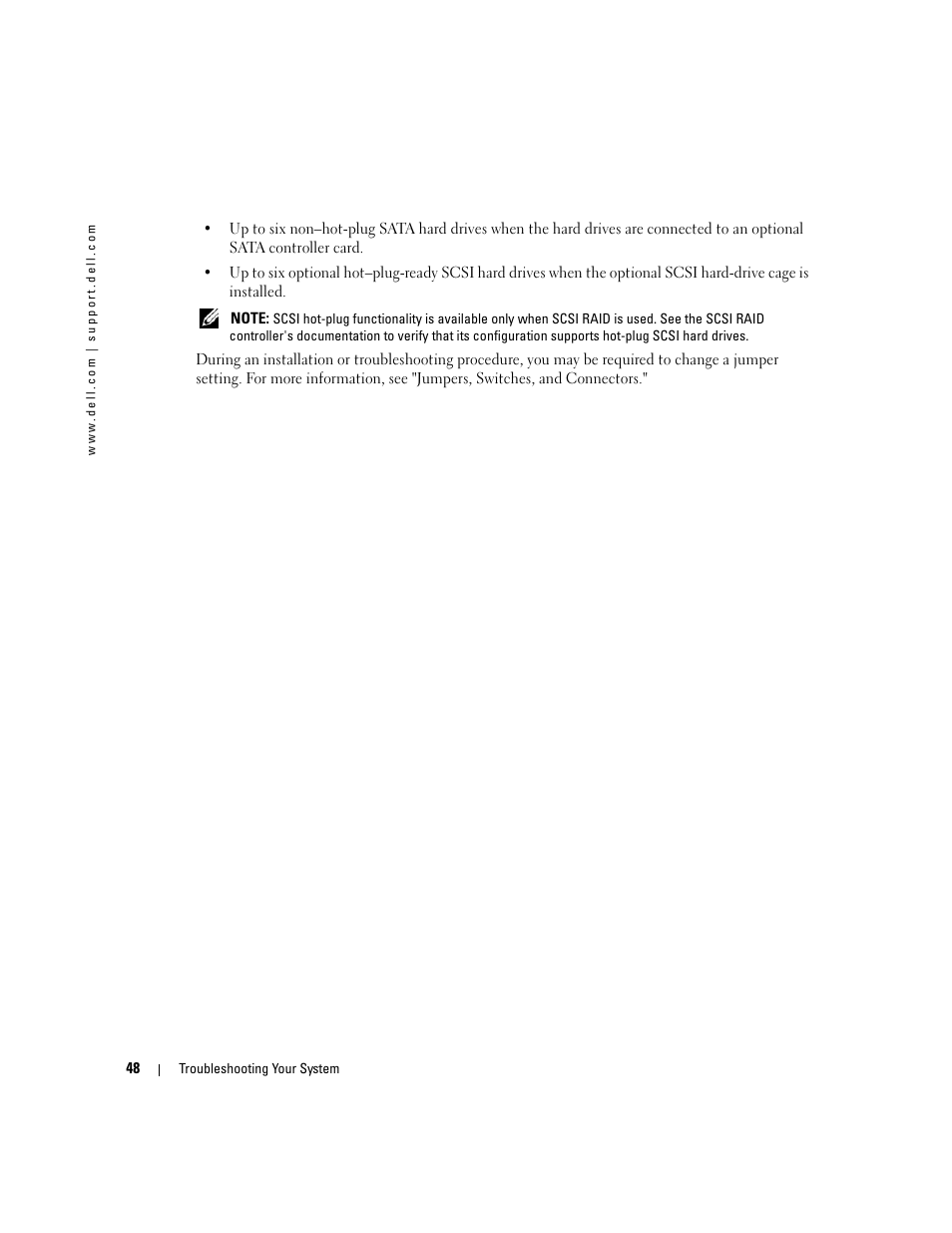 Dell PowerEdge 1800 User Manual | Page 48 / 160