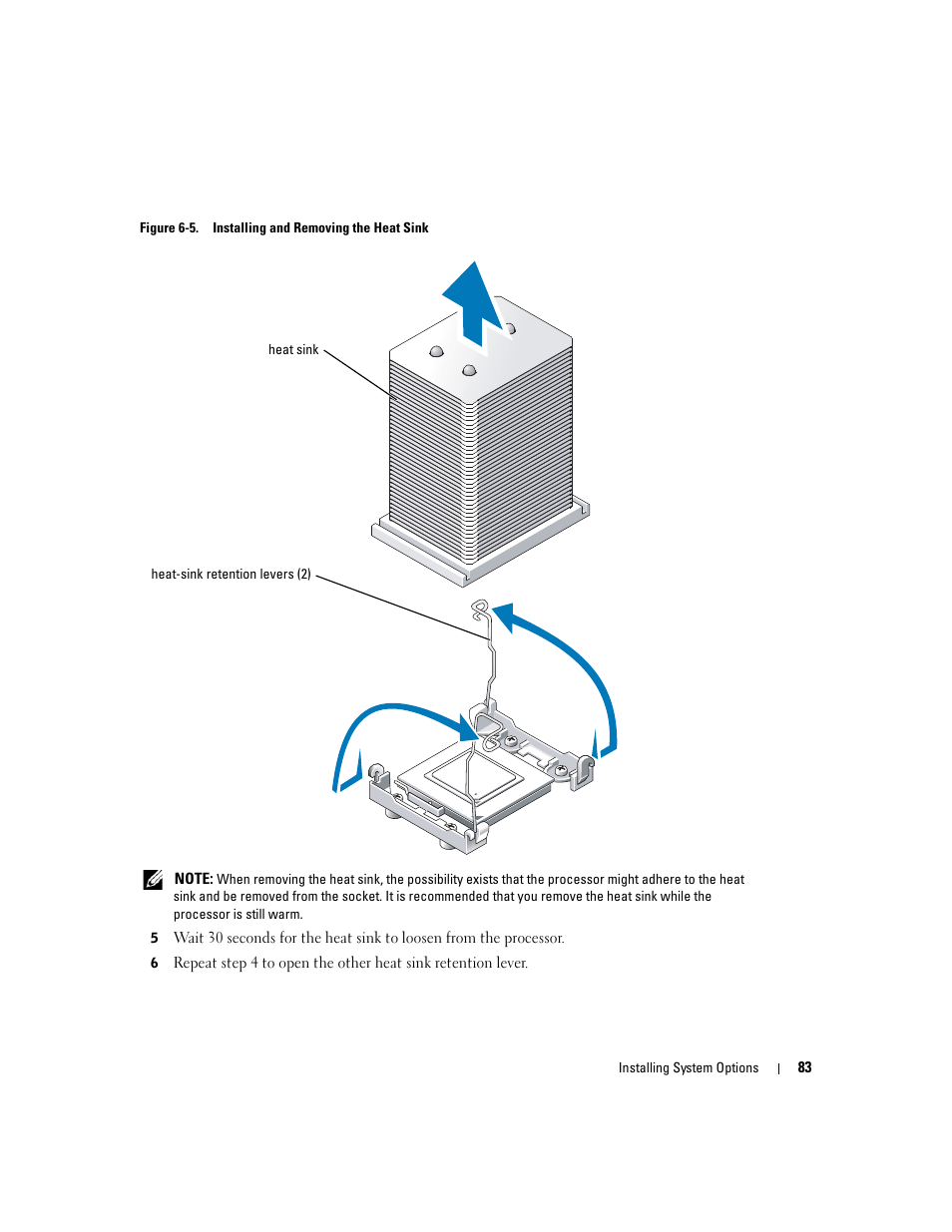Ees. see figure 6-5 | Dell PowerEdge 1800 User Manual | Page 83 / 160